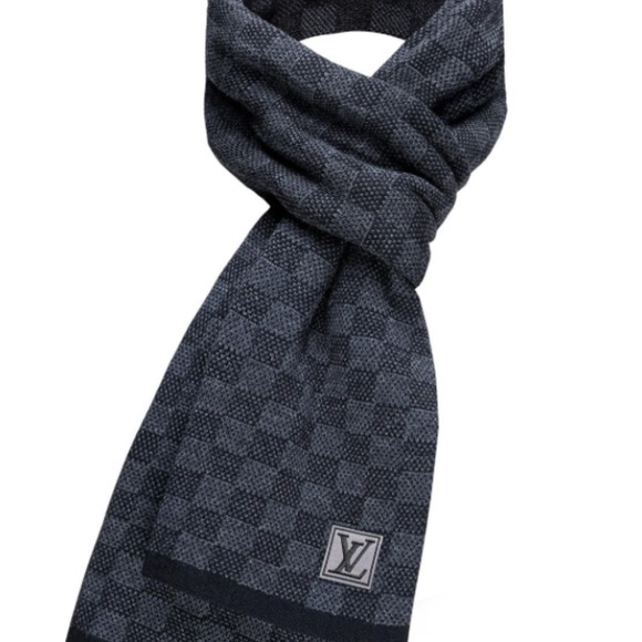 Lv Scarf Mens Grey United Kingdom, SAVE 50% 